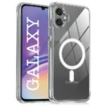 قاب گوشی سامسونگ گلکسی A06 (کاور مگ سیف شفاف مدل Clear Case Magnetic)