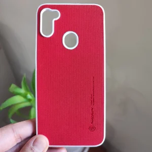 قاب گوشی سامسونگ گلکسی A11 / M11 (کاور Nillkin مدل سوزنی رنگ قرمز)