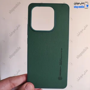 قاب گوشی شیائومی ردمی نوت 14 4G (کاور Nillkin مدل سوزنی رنگ سبز)