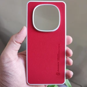 قاب گوشی شیائومی ردمی نوت 14 پرو 4G (کاور Nillkin مدل سوزنی رنگ قرمز)