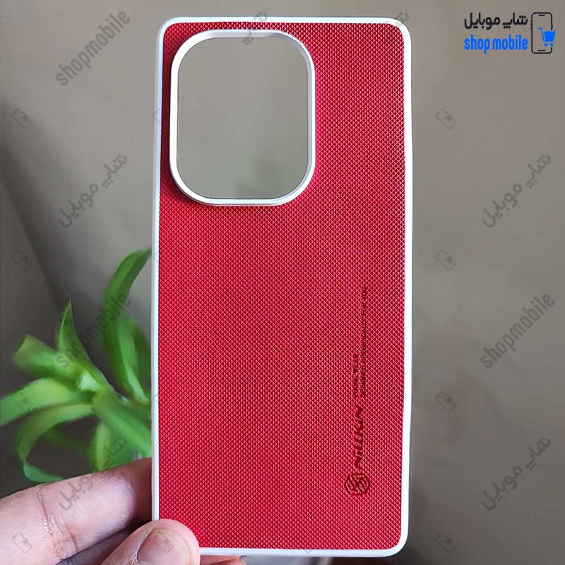 قاب گوشی شیائومی ردمی نوت 14S - نوت 13 پرو 4G - پوکو M6 پرو 4G (کاور Nillkin مدل سوزنی رنگ قرمز)