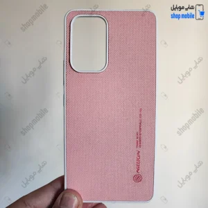 قاب گوشی سامسونگ گلکسی A53 (کاور Nillkin مدل سوزنی رنگ گلبهی)