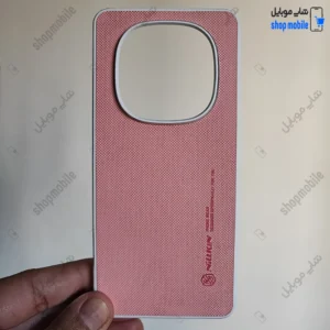 قاب گوشی شیائومی ردمی نوت 14 پرو 4G (کاور Nillkin مدل سوزنی رنگ گلبهی)