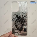قاب گوشی سامسونگ گلکسی A05 (کاور IMD براش طرح آناتومی قلب Silver)