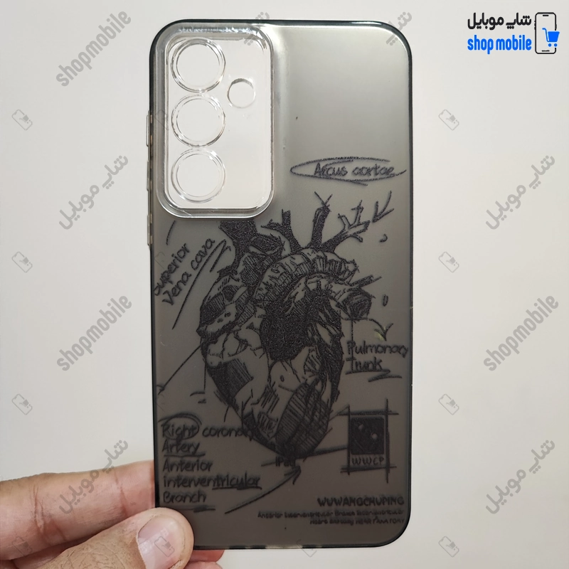 قاب گوشی سامسونگ گلکسی A25 (کاور فانتزی IMD طرح آناتومی قلب)