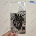 قاب گوشی شیائومی ردمی 12 (کاور IMD براش طرح آناتومی قلب Silver)